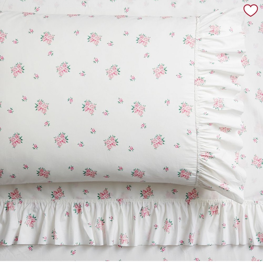 Pottery Barn Teen Antoinette Fitted Bed Sheet